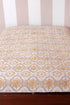 60s Cotton Duvet Cover In Block Print (Only Duvet Cover)