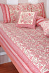 20s Cotton Bed Cover in Block Print