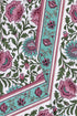 20’s Cotton Bed Cover In Floral Print