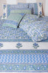 20s Cotton Bed Cover in Block Print