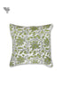 20s Cotton Cushion Cover in Floral Block Print