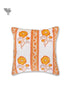 20s Cotton Cushion Cover in Floral Block Print