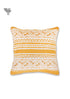 20s Cotton Cushion Cover in Block Print with Piping