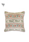 20s Cotton Cushion Cover in Block Print with Piping