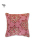 20s Cotton Cushion Cover in Floral Block Print