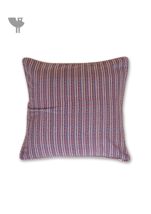 20s Cotton Cushion Cover In Graphic Print