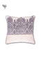 20s Cotton Cushion Cover in Block Print with Piping