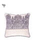 20s Cotton Cushion Cover in Block Print with Piping