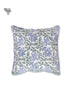20s Cotton Cushion Cover in Floral Block Print