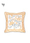 20s Cotton Cushion Cover in Floral Block Print