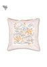 20s Cotton Cushion Cover in Floral Block Print