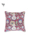 20s Cotton Cushion Cover in Block Print with Piping