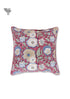 20s Cotton Cushion Cover in Block Print with Piping