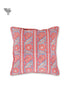 20s Cotton Cushion Cover in Floral Block Print