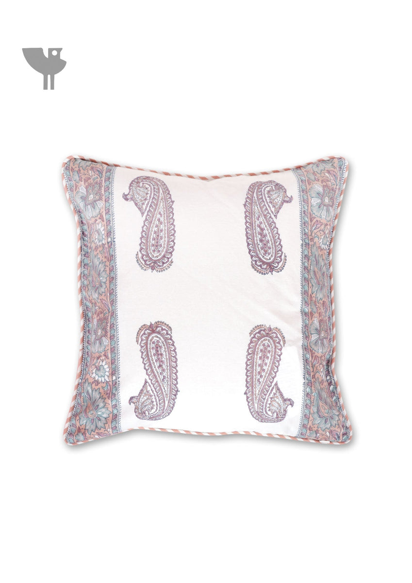 20s Cotton Bed Cover in Block Print main image 0