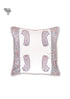 20s Cotton Cushion Cover in Block Print with Piping