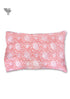 40s Cotton Pillow Cover in Floral Block Print