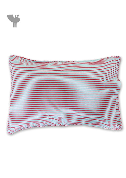 40s Cotton Pillow Cover in Floral Print