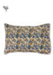 40s Cotton Pillow Cover in Floral Print