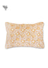 40s Cotton Pillow Cover in Block Print