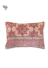 40s Cotton Pillow Cover in Block Print