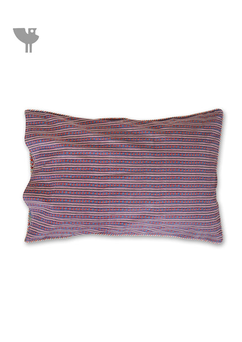 40s Cotton Pillow Cover In Graphic Print