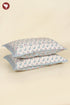 40s Cotton Pillow Cover in Block Print