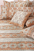 40s Cotton Pillow Cover in Floral Print