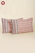 40s Cotton Pillow Cover in Floral Print