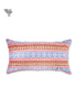 20s Cotton Lumbar Cushion Cover In Block Print