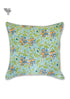 20s Cotton Cushion Cover in Floral Block Print