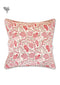 20s Cotton Cushion Cover in Block Print with Piping