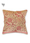 20s Cotton Cushion Cover in Block Print with Piping