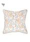 20s Cotton Cushion Cover in Floral Block Print