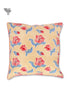 20s Cotton Cushion Cover in Floral Block Print