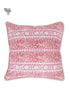 20s Cotton Cushion Cover in Floral Block Print