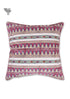 20s Cotton Cushion Cover in Block Print with Piping
