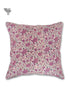 20s Cotton Cushion Cover in Floral Block Print