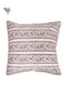 20s Cotton Cushion Cover in Floral Block Print