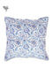 20s Cotton Cushion Cover in Block Print with Piping