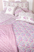 20s Cotton Cushion Cover in Floral Block Print