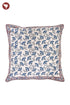 20s Cotton Cushion Cover in Floral Block Print