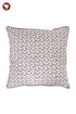 20s Cotton Cushion Cover in Floral Block Print