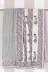 Mulmul Cotton Quilt in Floral Block Print