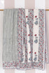 Mulmul Cotton Quilt in Floral Block Print