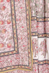 Mulmul Cotton Quilt in Floral Block Print