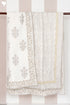 Mulmul Cotton Quilt In Block Print