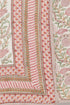 Mulmul Cotton Quilt Floral Block Print