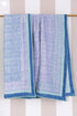 Mulmul Cotton Quilt In Graphic Block Print