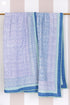Mulmul Cotton Quilt In Graphic Block Print